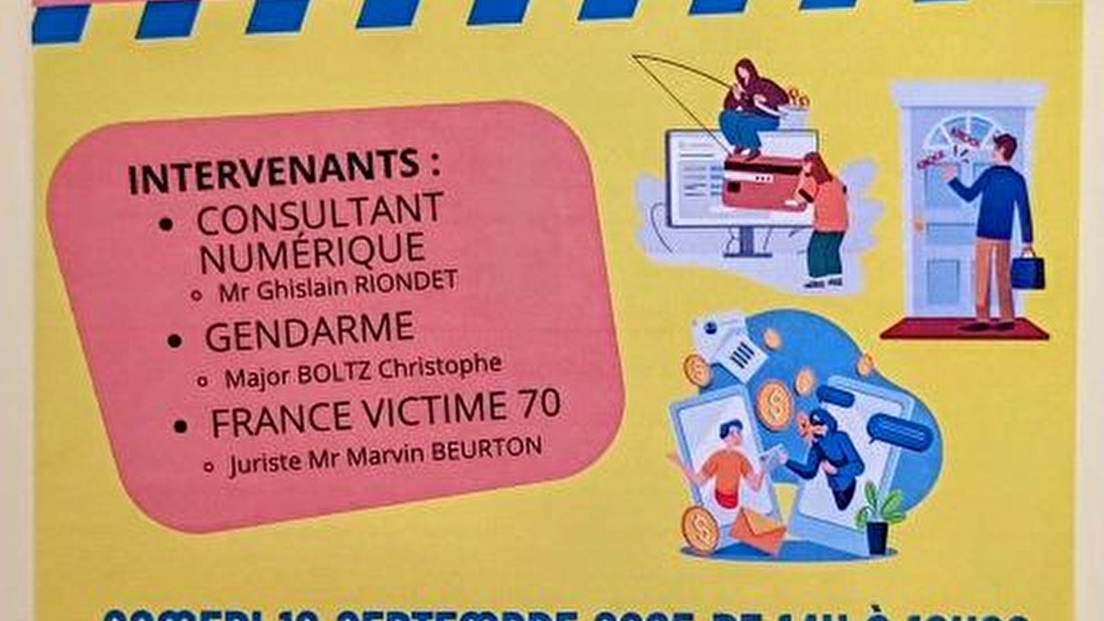 Conférence : Alerte prévention arnaques & escroqueries