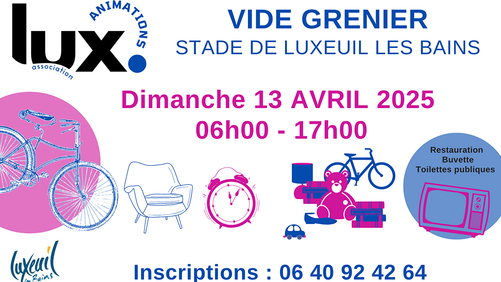 Vide grenier du stade municipal