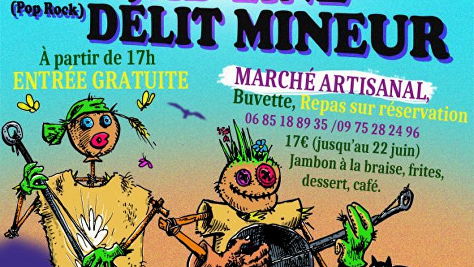 Les épouvantails en musique